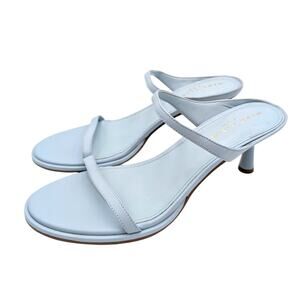 Marc Fisher LTD Alonde Slide Sandals Women's Light Blue Size US10M EU40